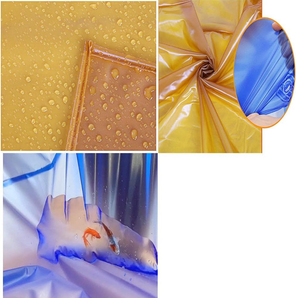 Poncho impermeabile riutilizzabile da viaggio per Grembiule da macellaio grembiule in gomma grembiule impermeabile a maniche lunghe grembiule in PVC trasparente resistente unisex for macello fabbrica