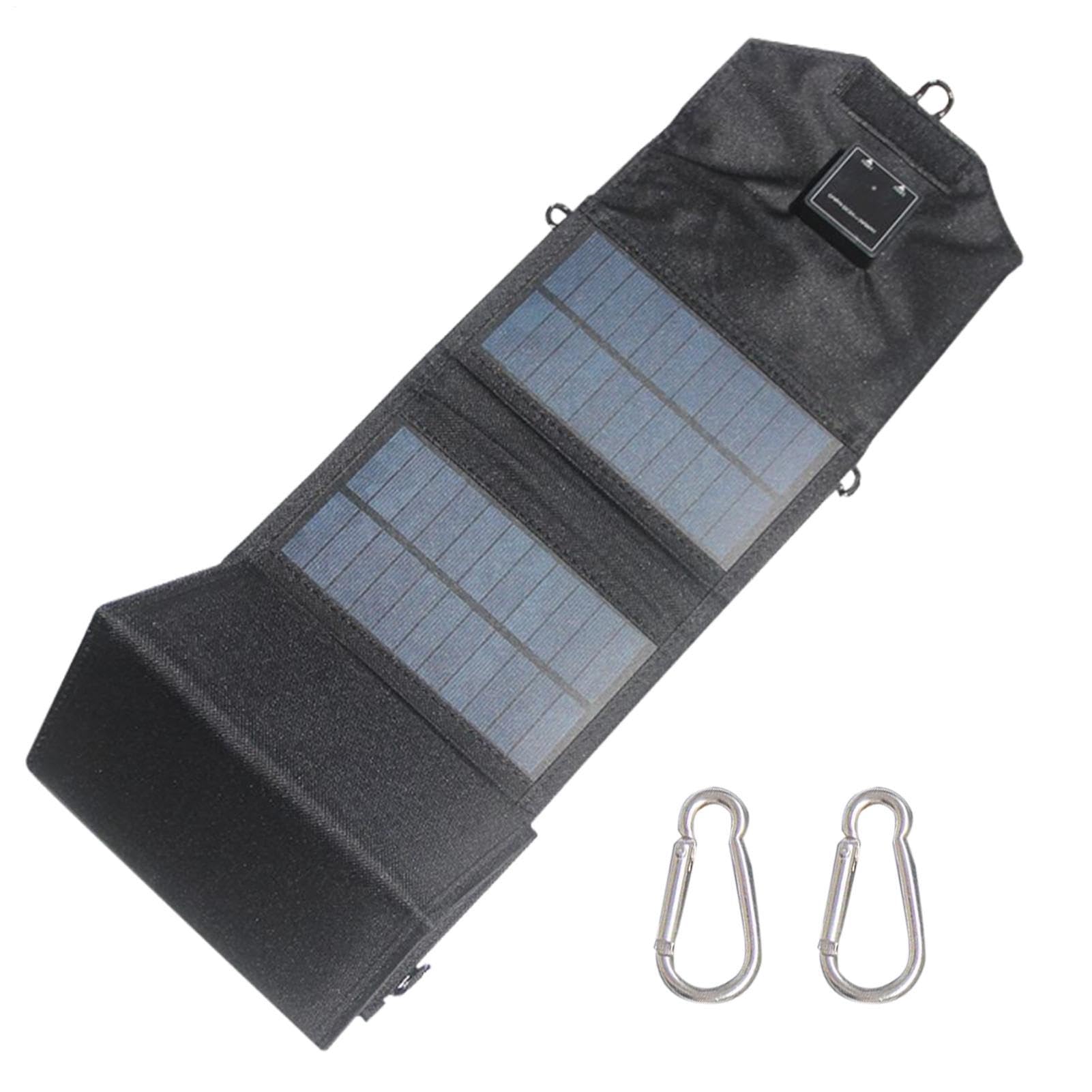 Cargador portátil de carga rápida del panel solar USB