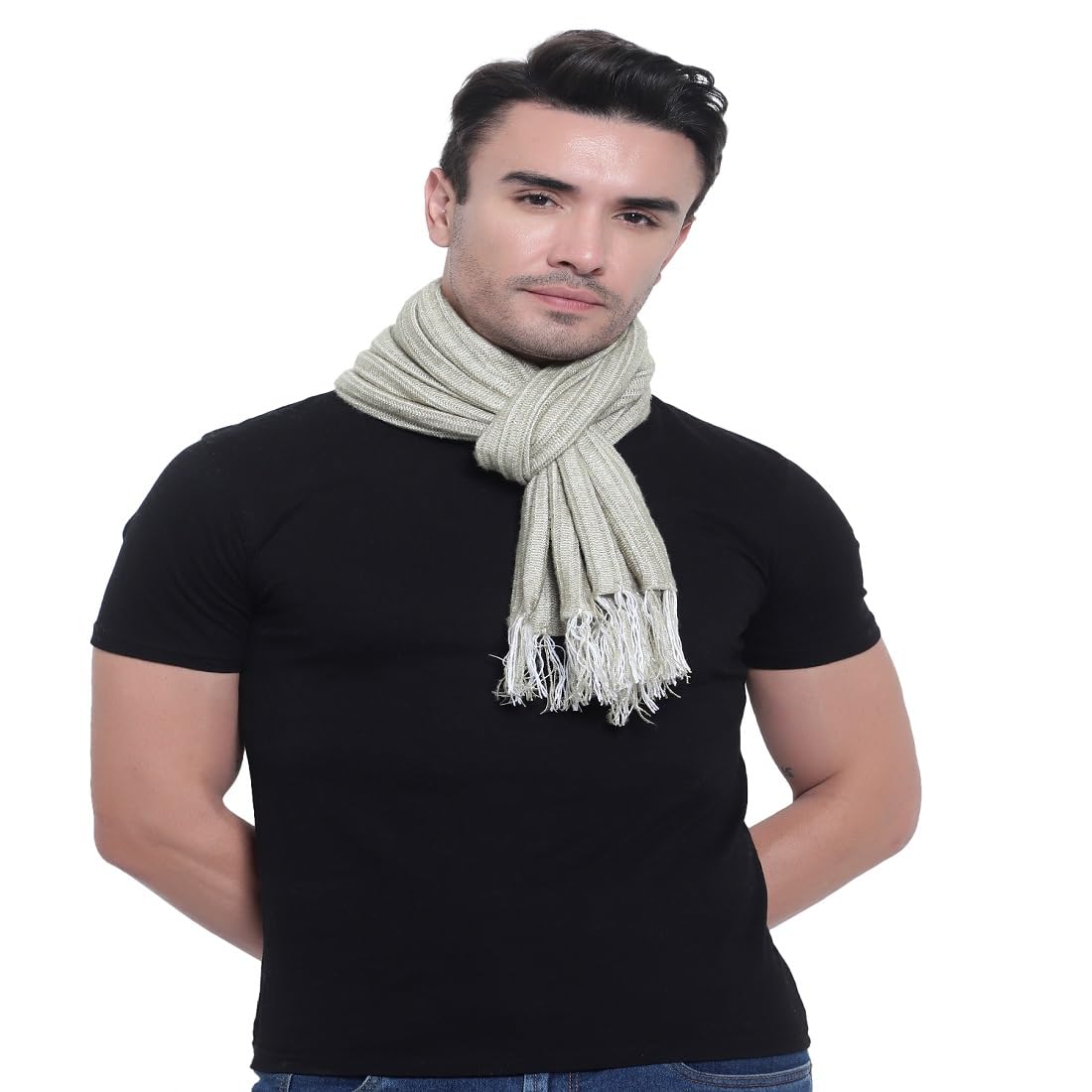 Stylish Warm Mens Winter Woolen Muffler-image-38