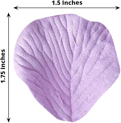 Miniatura 2 de Efavormart - Paquete de 500 unidades  Pétalos de rosa de seda lavanda para mesa o para suelos