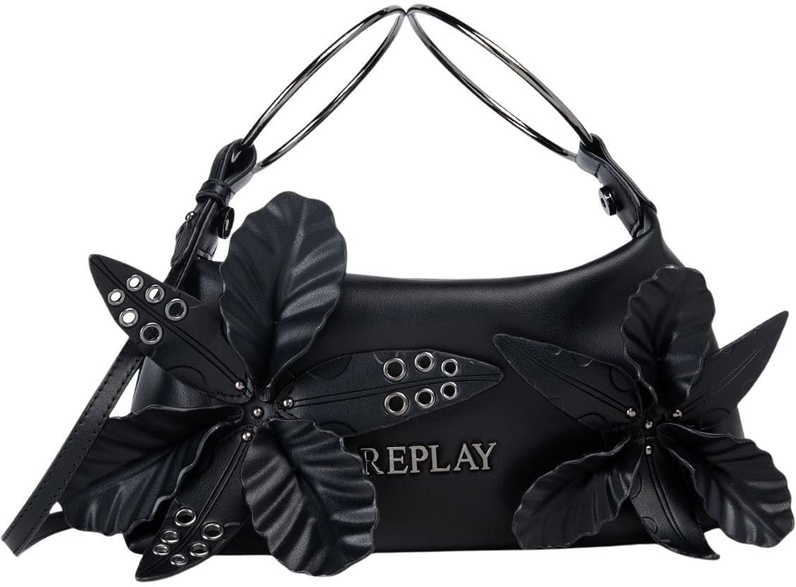 Replay Women Fw3004 Bag, 0098 Black, Einheitsgröße