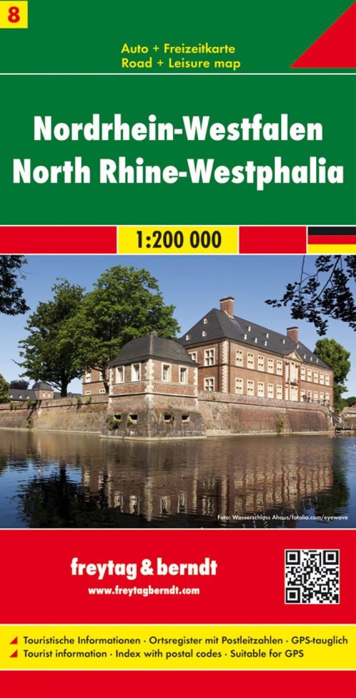 Nordrhein-Westfalen, Autokarte 1:200.000