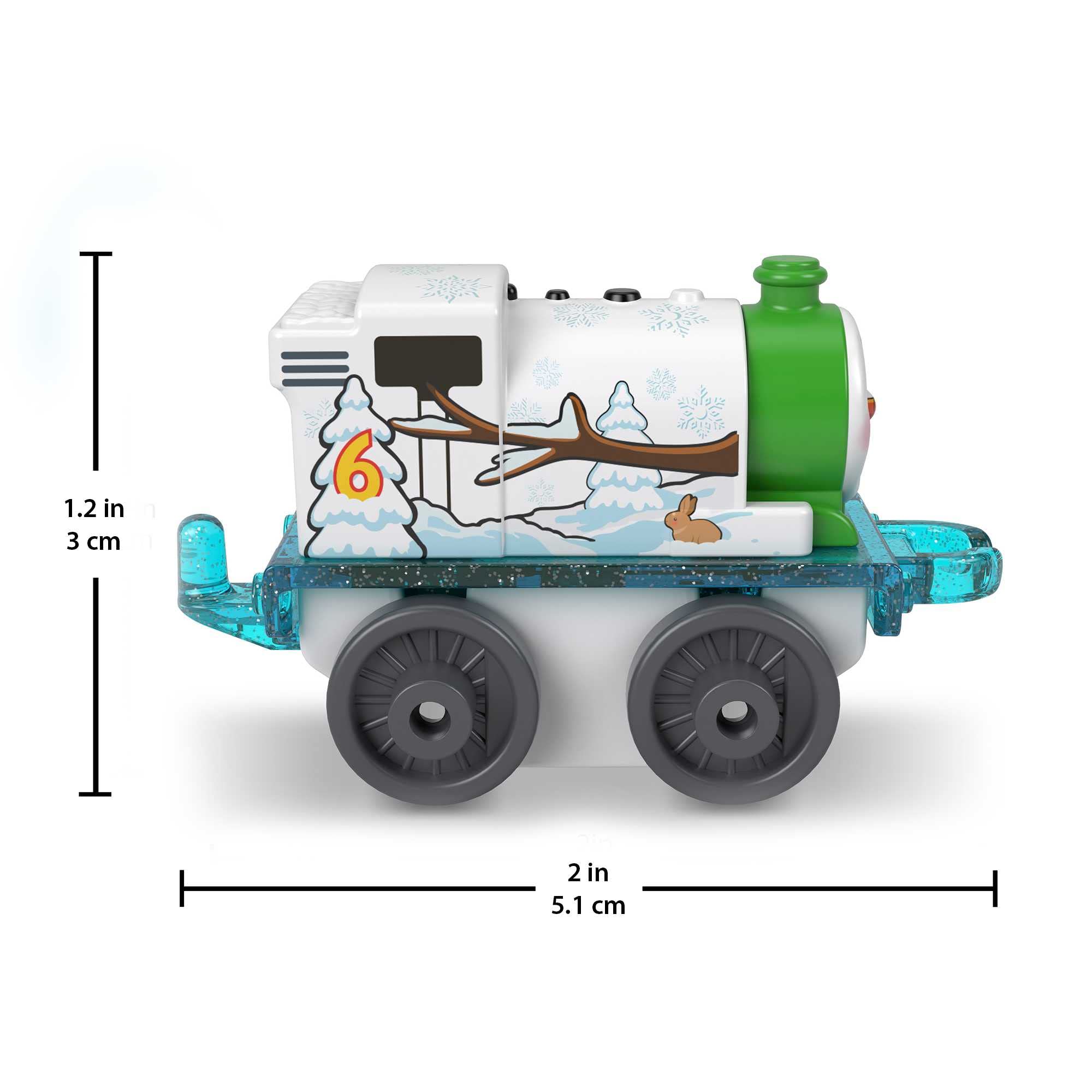 Calendario Avvento Thomas Il Trenino - 24 Mini Trenini Sorpresa Con 6 Locomotive Natalizie