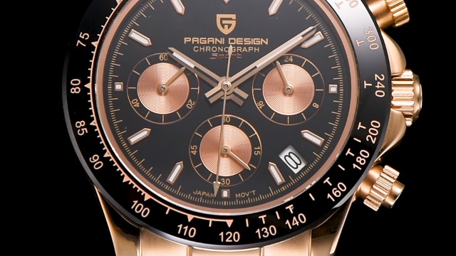 Pagani Design 1644 orologio da uomo con lunetta in