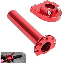 Motorcycle Throttle Grip, 22 mm 7/8" CNC Anti-Rust Throttle Control Grip, Accelerator Modification Accessories, Universal for Most Motorcycles, Scooters, ATVs