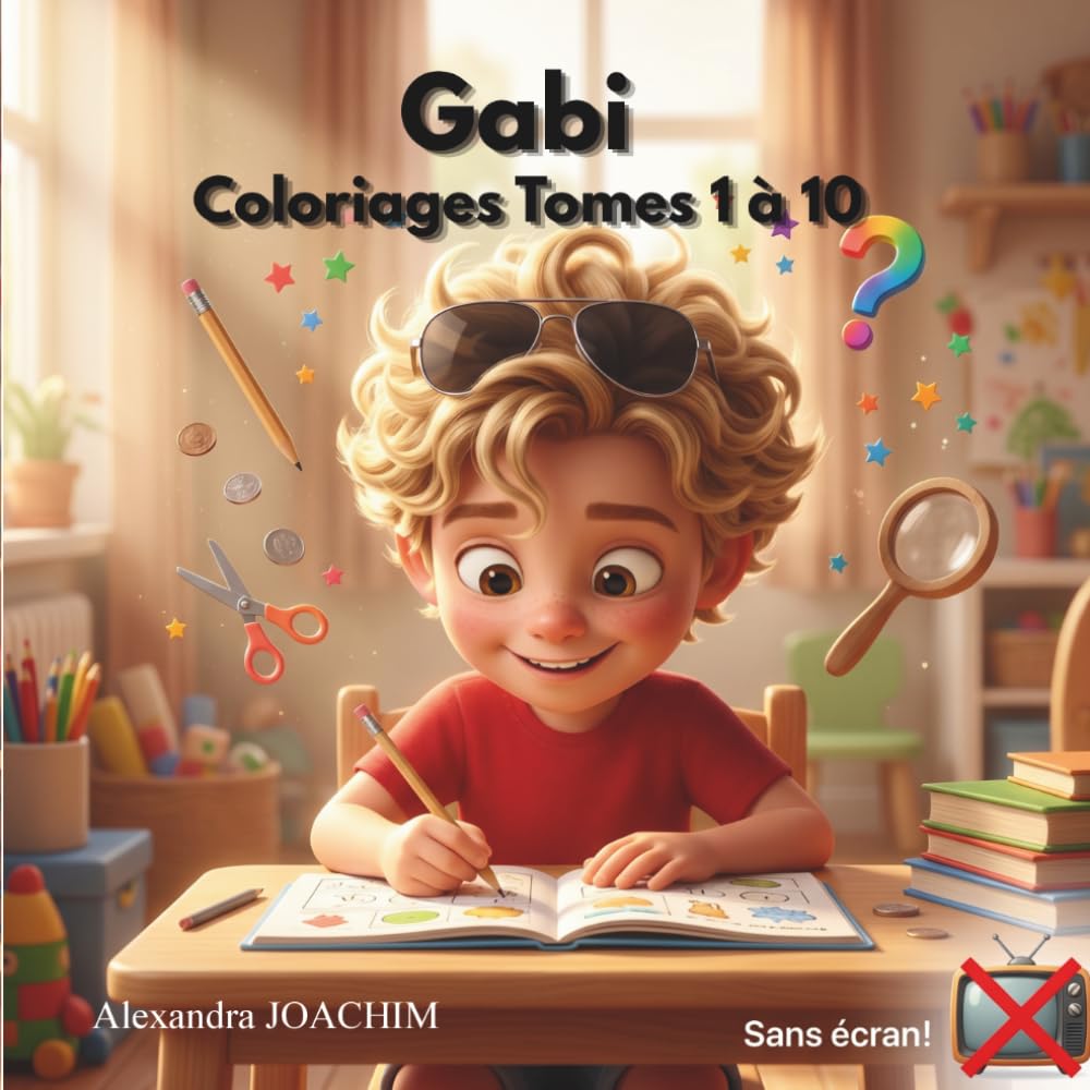 Gabi coloriages Tomes 1 à 10 (Les aventures de Gabi)