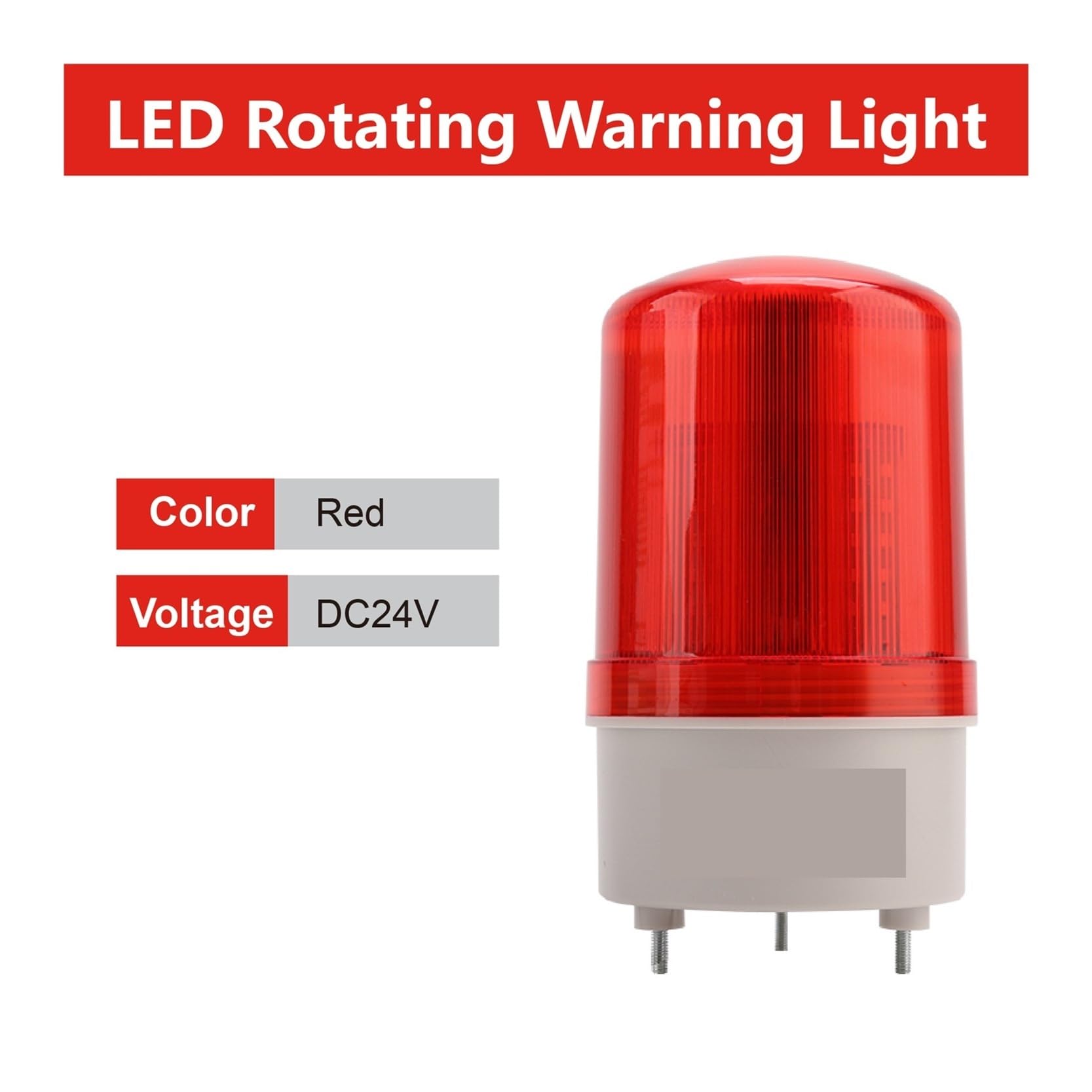 Lampa sygnalizacyjna LED z brzęczykiem, wielowarstwowa przemysłowa lampa alarmowa, lampa ostrzegawcza, 12 V, 24 V, 220 V, rotacja