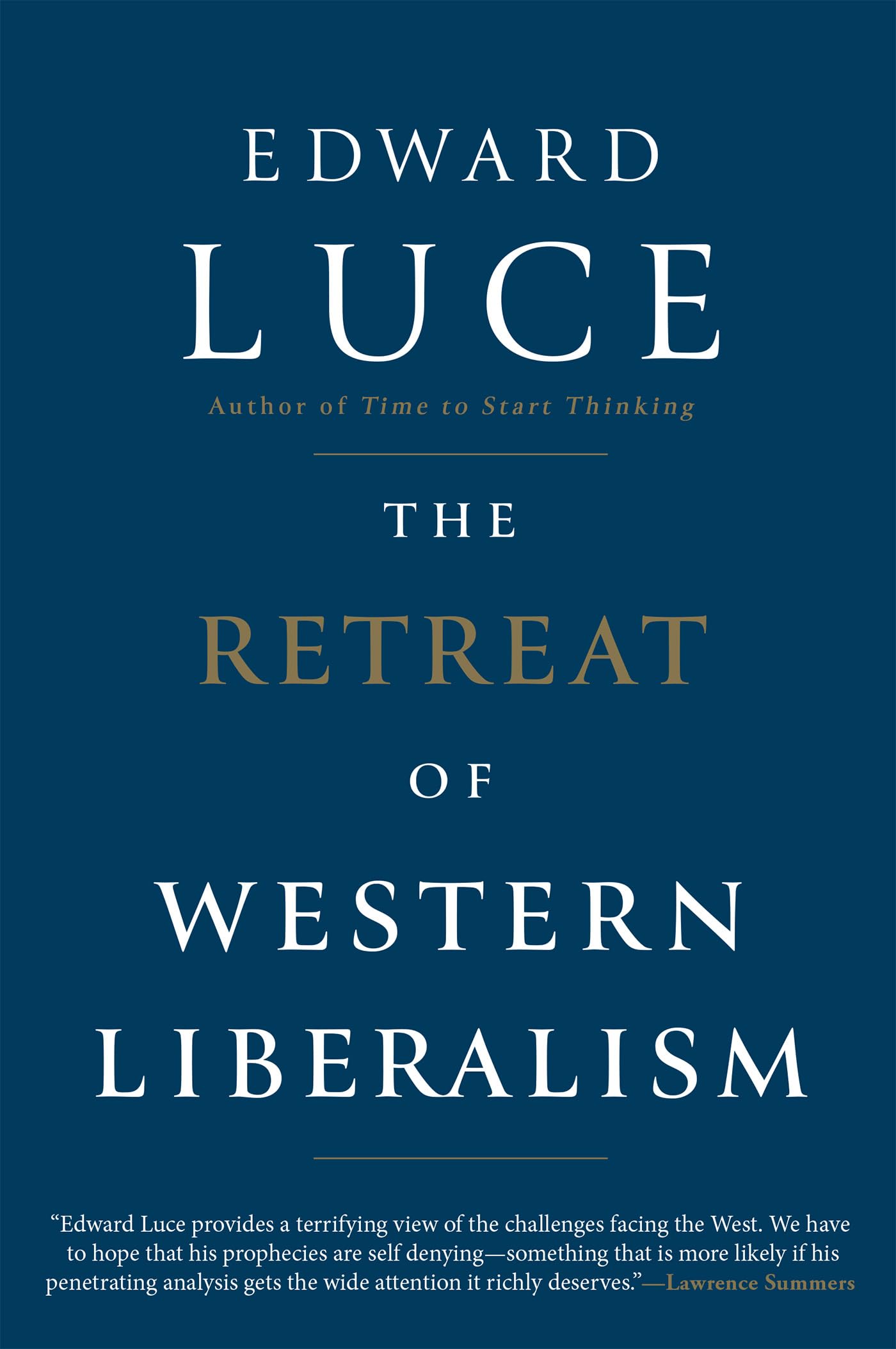 Buy The Retreat of Western Liberalism — BookShops.in