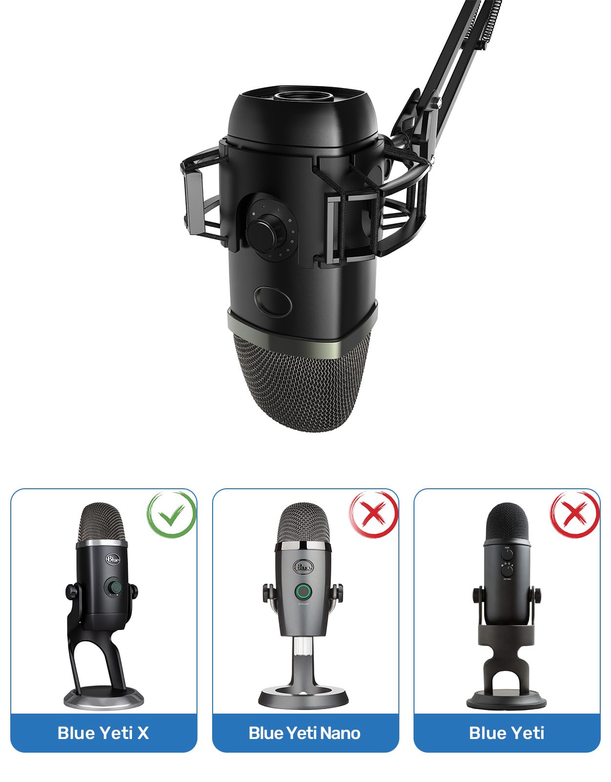 Amazon.co.jp: Blue yeti x ショックマウント。 : 楽器・音響機器