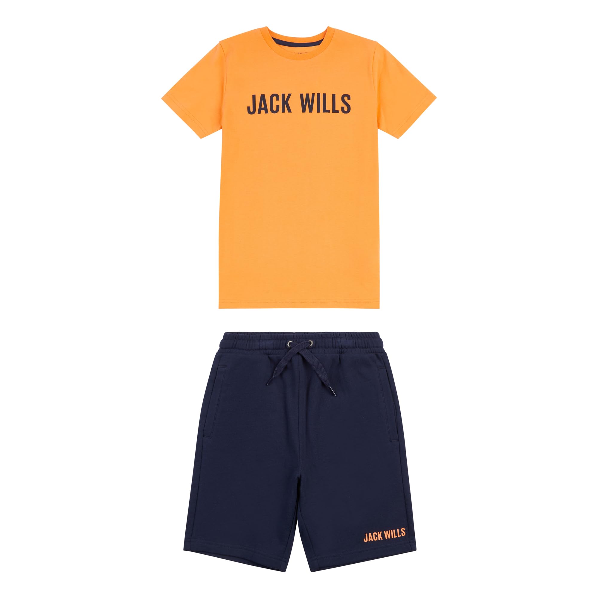 Jack WillsBoys JWS0256D43 J Wills Tee And Lb Short Set