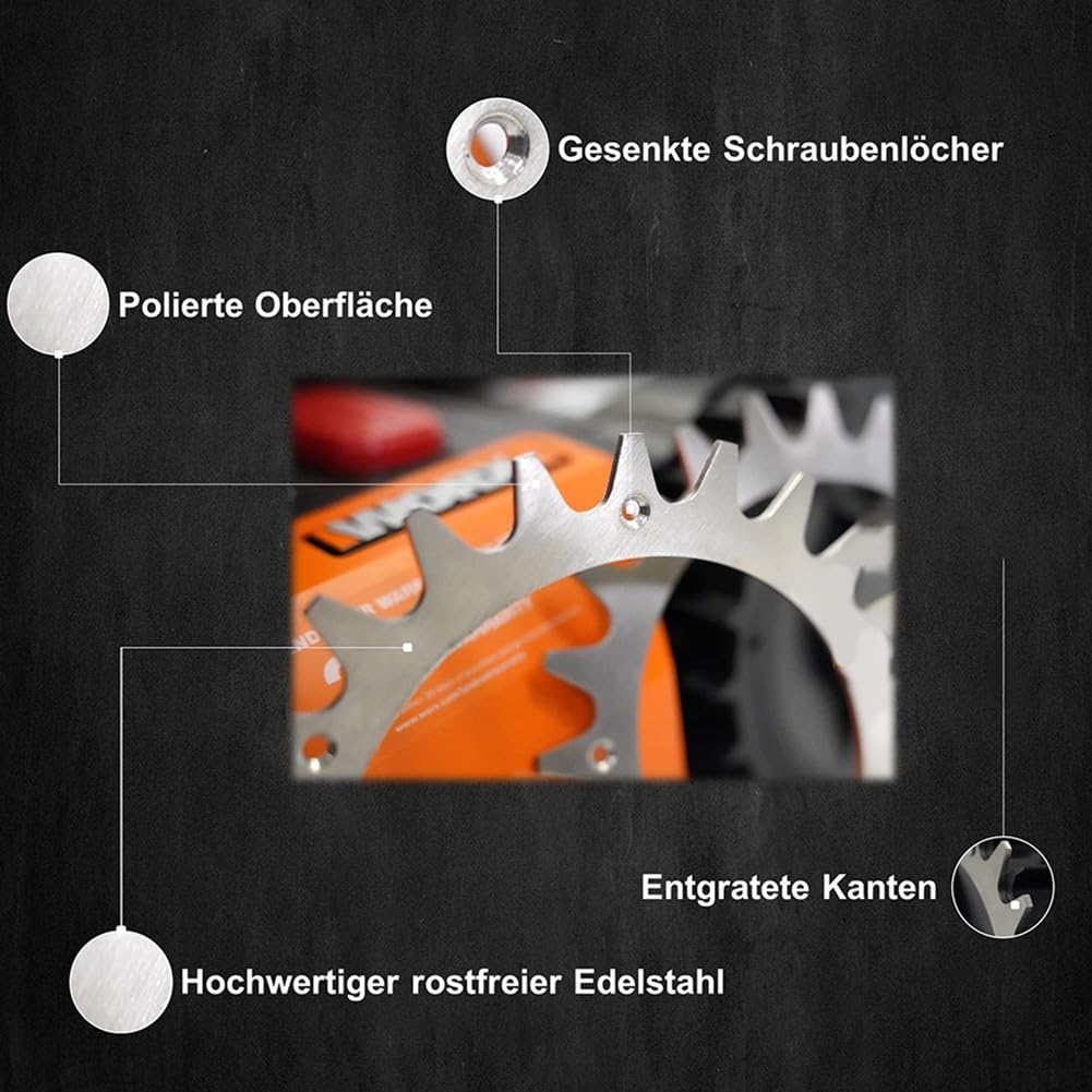 2 Stück Edelstahl-Mäher-Spikes Für Roboter-Rasenmäher – Traktionsverbesserung Für RMI 422 & S/M Modelle