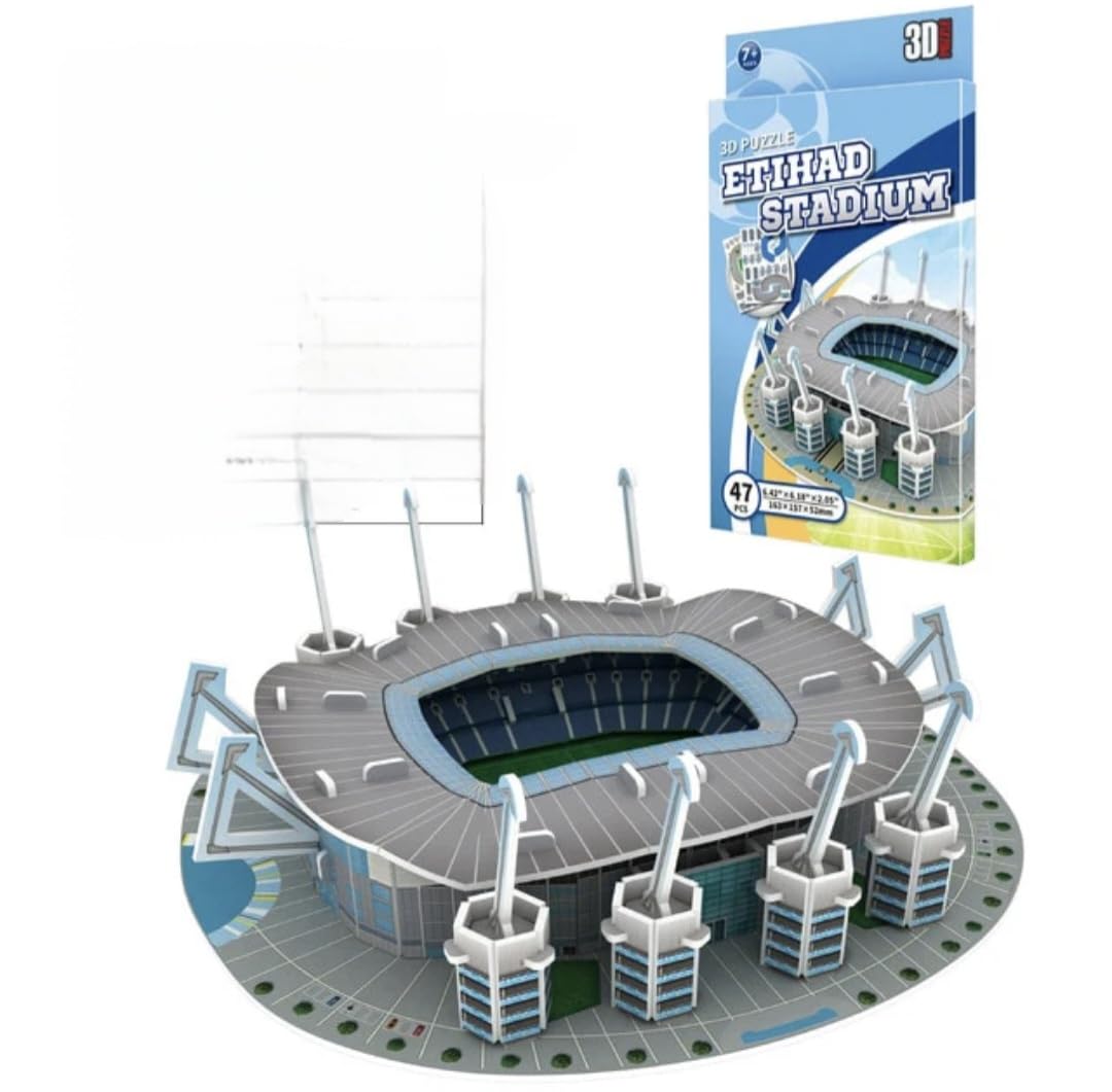 3d Etihad Football Stadium Model Collectible Jigsaw Puzzle โ image 1