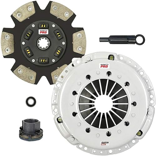 ClutchMax PRO Performance Stage 4 Kit de embrague compatible con BMW 323i 323is 325i 325is 328i 328is 525i 528i M3 Z3 Z3 M Coupé M Roadster E32 E36