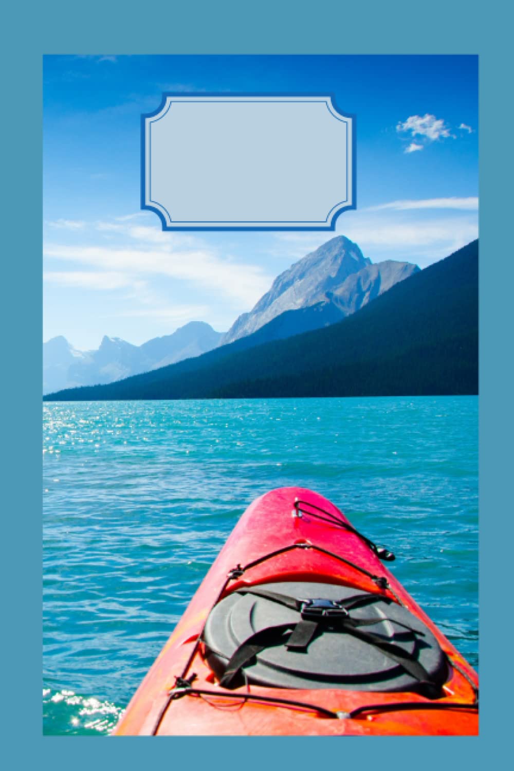 Kayak Notebook: 6 x 9 inches (15.24 x 22.86 cm), 108 pages, college ruled