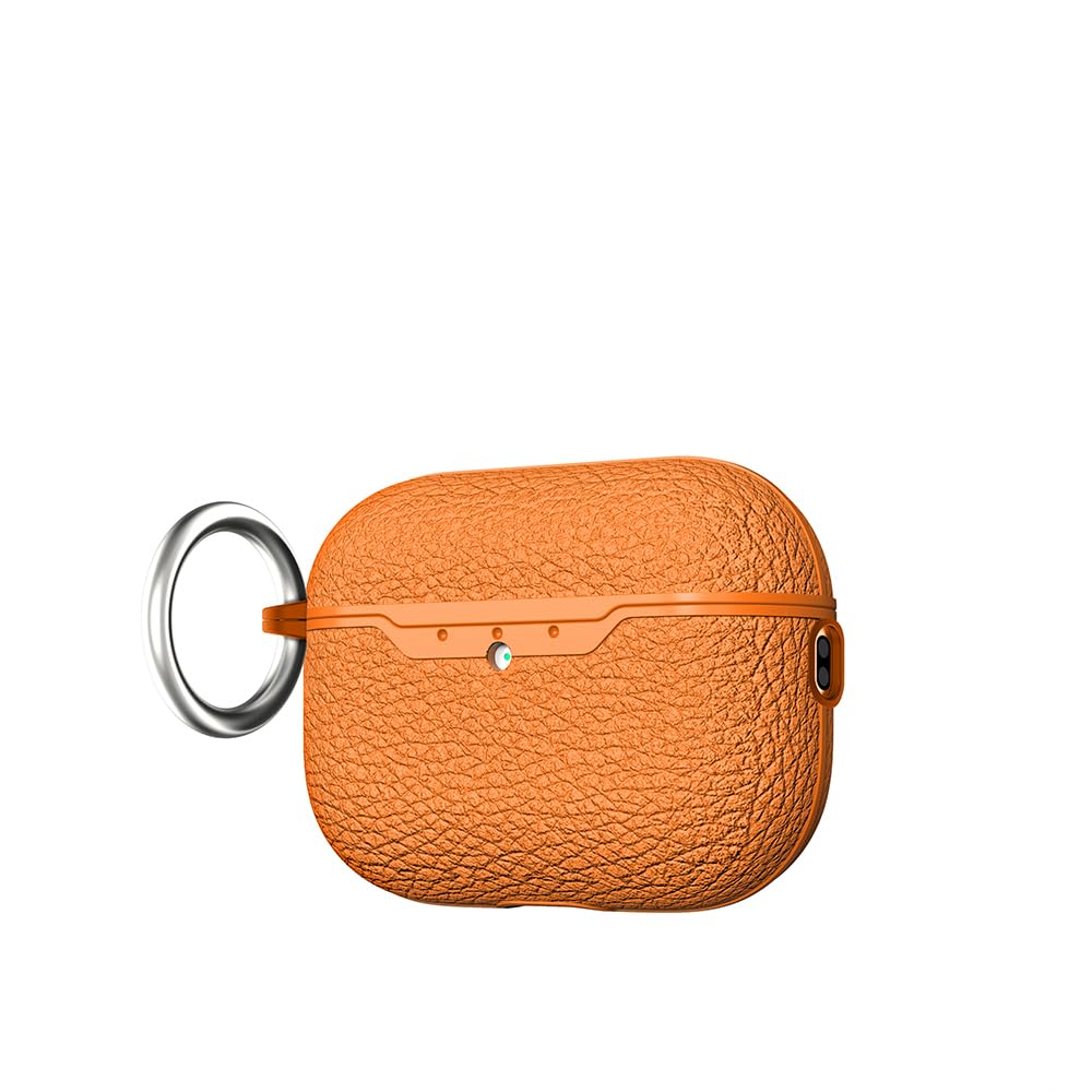 Zore Apple ile uyumlu Airpods Pro 3 Kılıf Zore Airbag 03 Silikon Turuncu