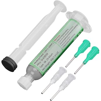 Syringe Soldering Paste Soldering Paste Sn42Bi58 Lead-Free Low Temperature 138 C 40g