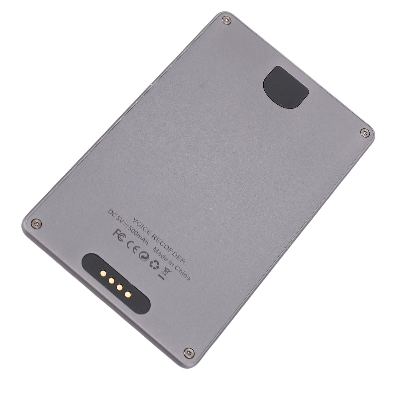 Yosoo Health Gear Nota Grabadora de Voz Aleación de Aluminio AI Traductor de Voz Grabadora 64GB Grabación 30H Transcripción de 23 Idiomas Sensores Duales para Reuniones Conferencias Llamadas