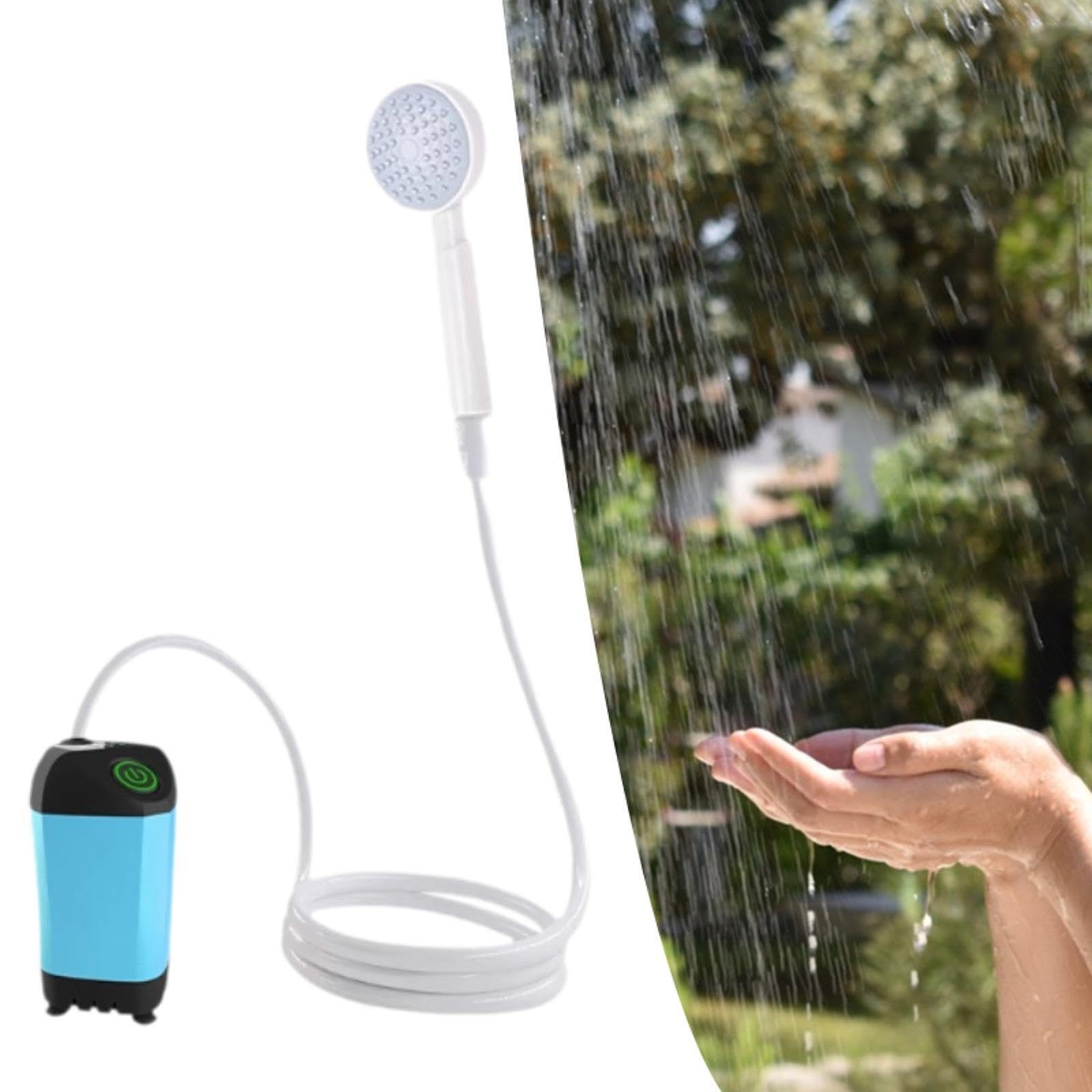 Gralara Ducha portátil con Cabezal, Ideal para Actividades al Aire Libre, Viajes y Cuidado de Plantas, Normal