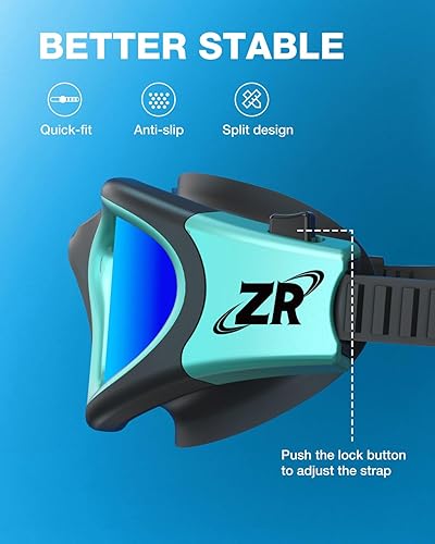 Miniatura 5 de ZIONOR G1 MAX - Gafas de natación polarizadas antivaho para hombres y mujeres