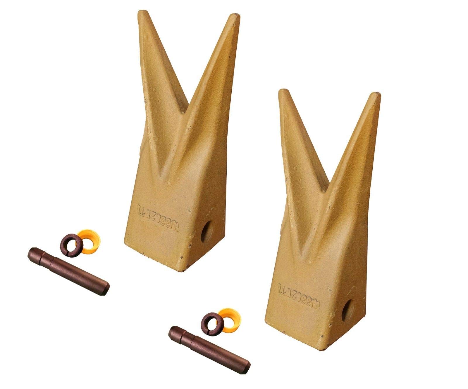 Amazon.com: 2 - Cat J300 Style Twin Tiger Bucket Rock Teeth- 1U