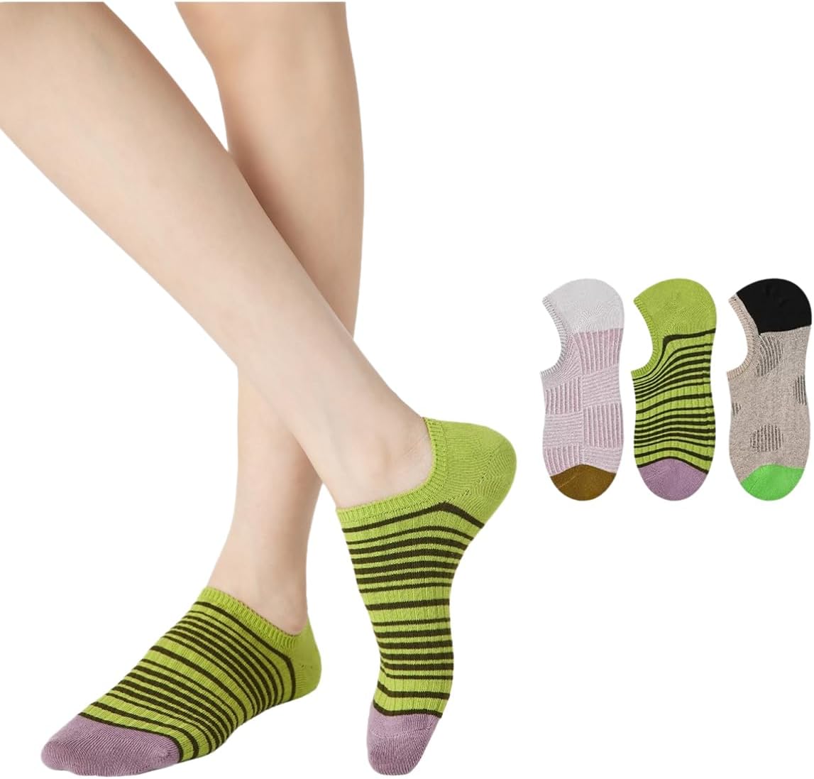 Women Sports Running Comfortable Short Ankle No Show Socks