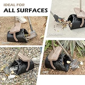 Pooper Scooper Large Swivel Bin,Heavy Duty Metal Rake&Spade for Large & Small Dogs Non-Breakable Dog Poop Scooper with 20 Waste Bags Easy to Clean Pet Waste Use on Grass, Dirt or Gravel - Pet Supplies Pooper Scooper Large Swivel Bin,Heavy Duty Metal Rake&Spade for Large & Small Dogs Non-Breakable Dog Poop Scooper with 20 Waste Bags Easy to Clean Pet Waste Use on Grass, Dirt or Gravel – Pet Supplies