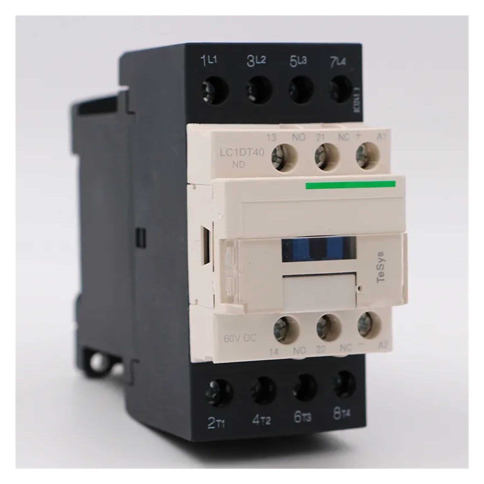 VDTOUJRDF LC1DT40ND DC electromagnetic contactor 4P 4NO LC1-DT40ND 40A 60V Coil