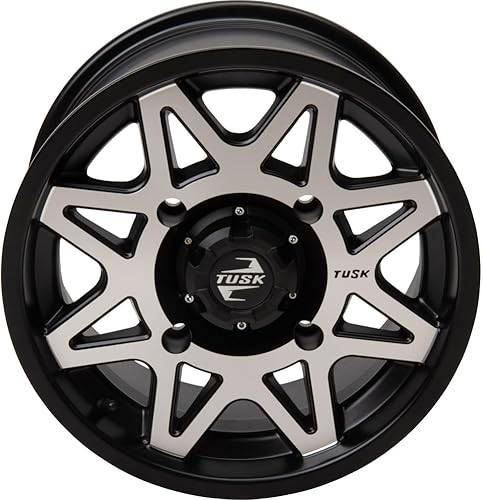 Miniatura 2 de 4137 Tusk Tintic Wheel 15x7 5.0 + 2.0 mecanizadanegra para CAN-AM Maverick X3 X RS Turbo RR Smart-Shox 72 pulgadas 2021-2022