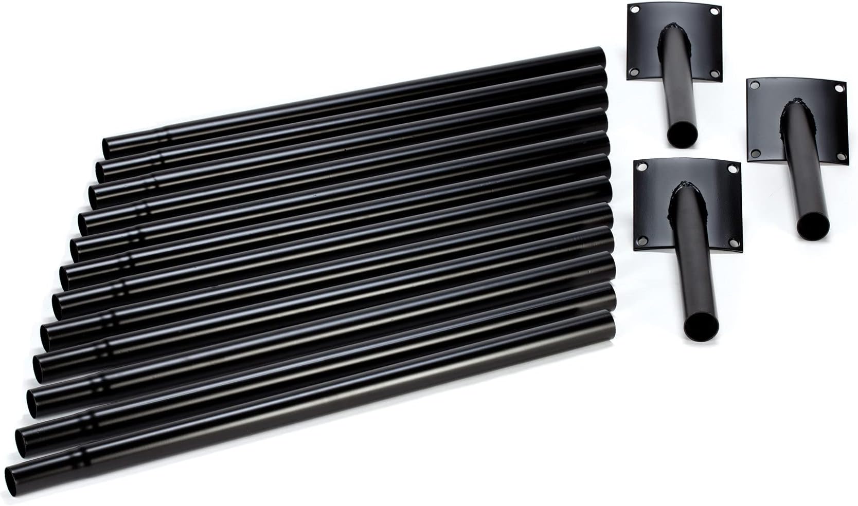 30-Gallon Leg Bracket and Pole Kit for Feeders| 3 Leg Brackets | 12 Collapsible Leg Segments