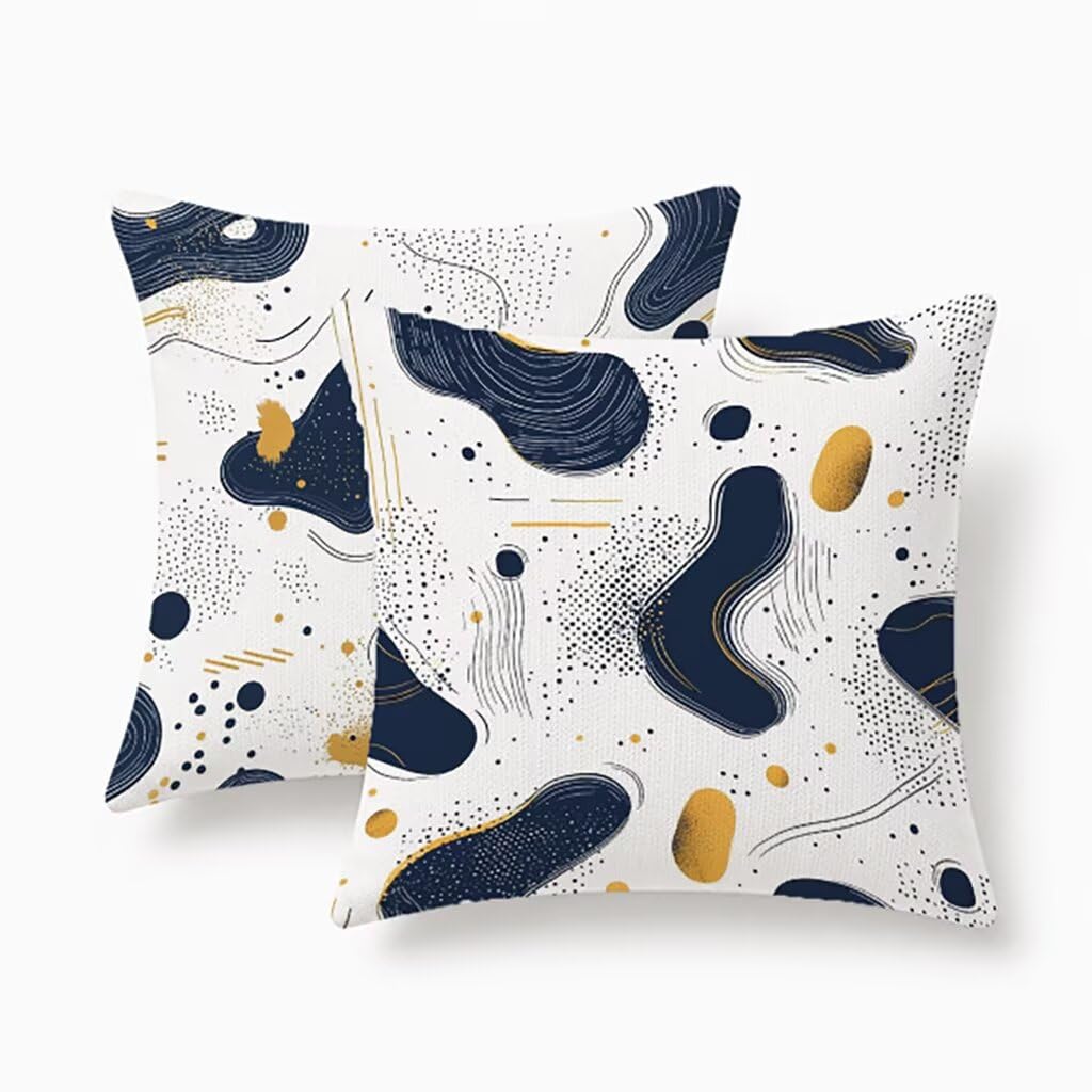 Housses de coussin 60x60cm extérieur lin imperméable blanc idéal pour votre salon de jardin
