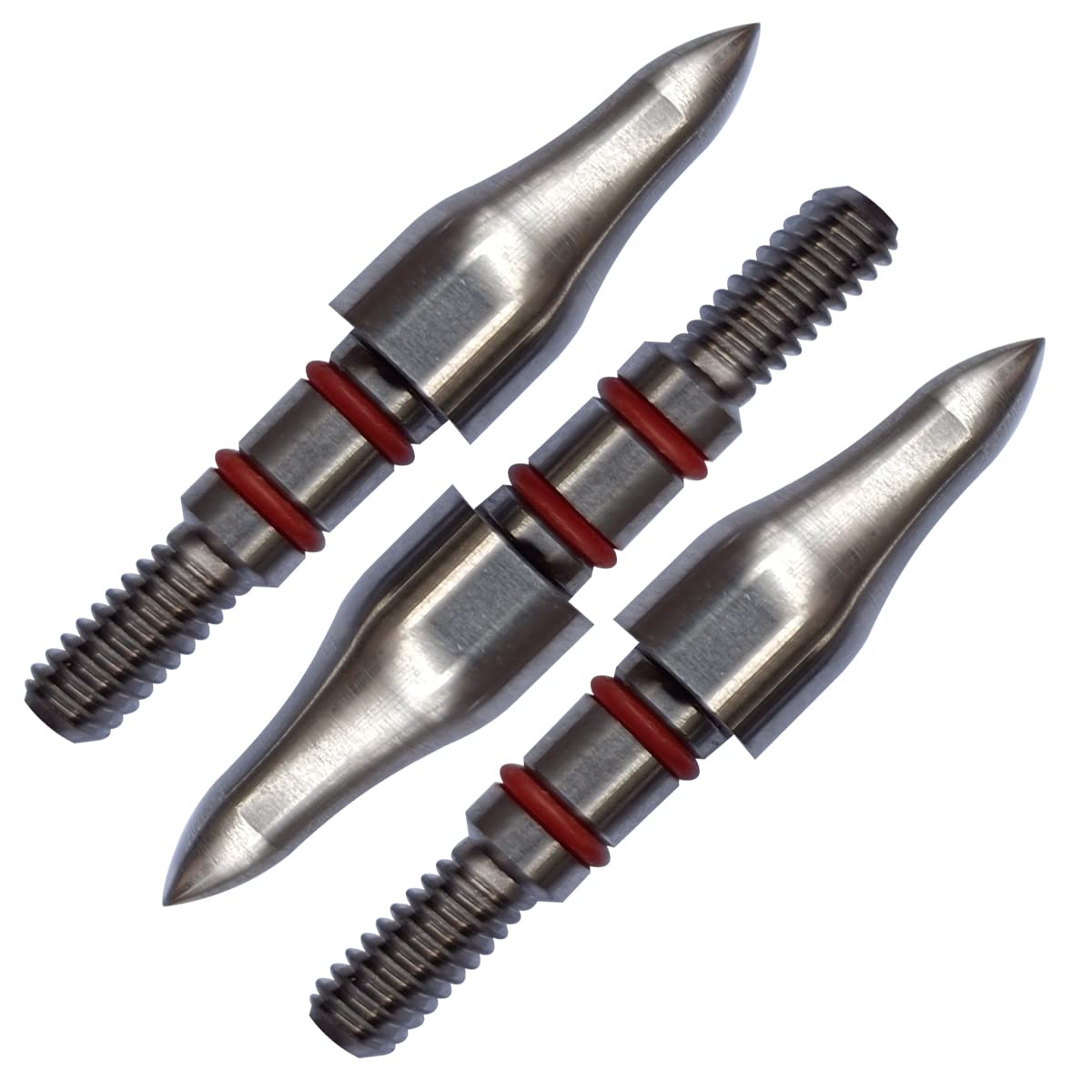 100Grains Archery Field Points 5/16¡å Field Points Stainless Steel Screw in Archery Field Tips and BroadHeads (1 Dozen 12 PCS) (5/16¡å-100grains)