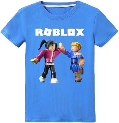 Roblox T-Shirt Casual Boys Summer Short 