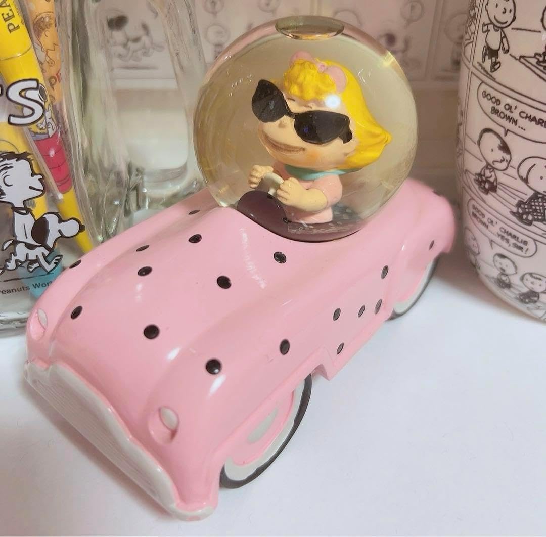 ピーナッツ サリーブラウン スノードーム スノーグローブ 陶器 フィギュア