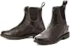 Ovation Womens Energy Zip Paddock Boots - Black, 36 EUW5 US - Synthetic Leather, Bootie, Riding Enthusiasts