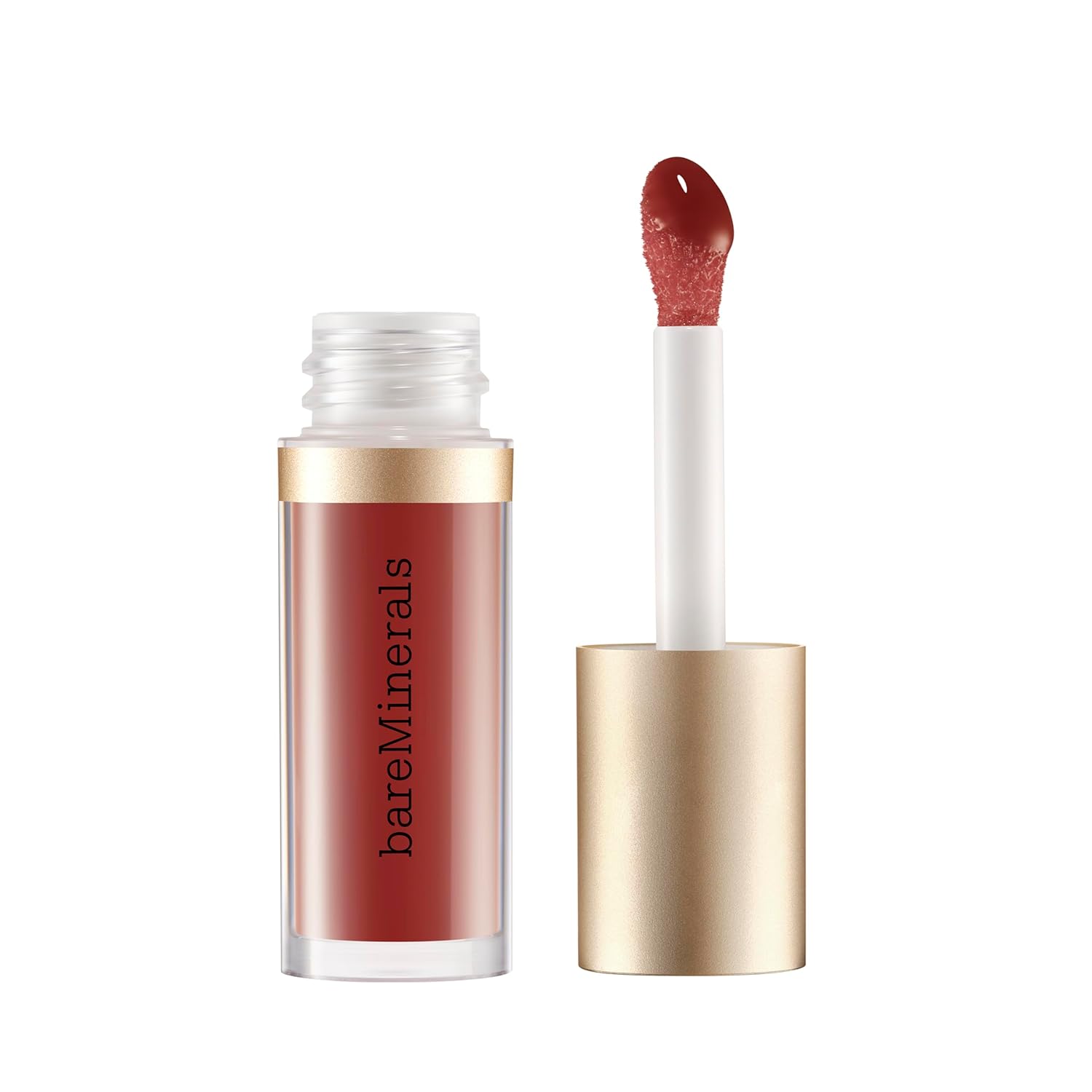 bareMinerals Nourishing Lip Oil, Ultra-Hydrating, Non-Sticky & High-Shine, Clean & Vegan Formula with 9 Botanical Oils & Hyaluronic Acid for Soft, Smooth Lips
