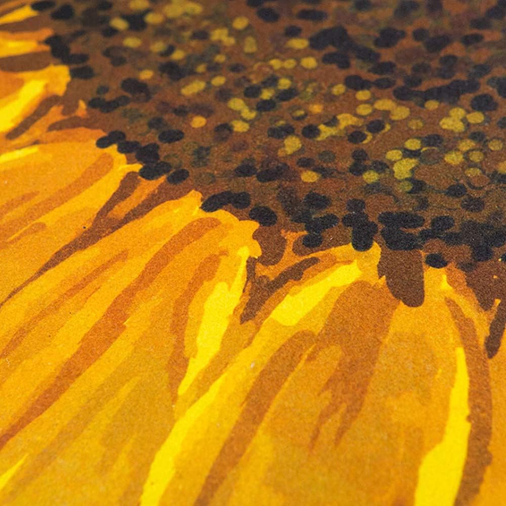 Poowe Indoor Doormat Sunflower Front Door Mat 23''x35'' Non Slip Rubber Backing Floral Rugs Welcome Decorative Door Mat for Inside Outside Entry
