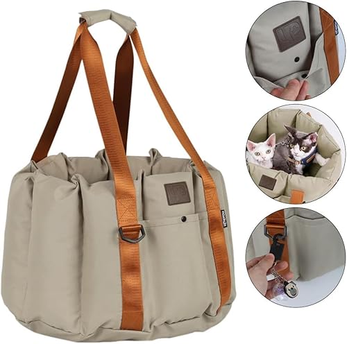 Bolsa De Transporte Pet Passeio Cães Gatos Confortável Up4You Sacola Pet Design Elegante