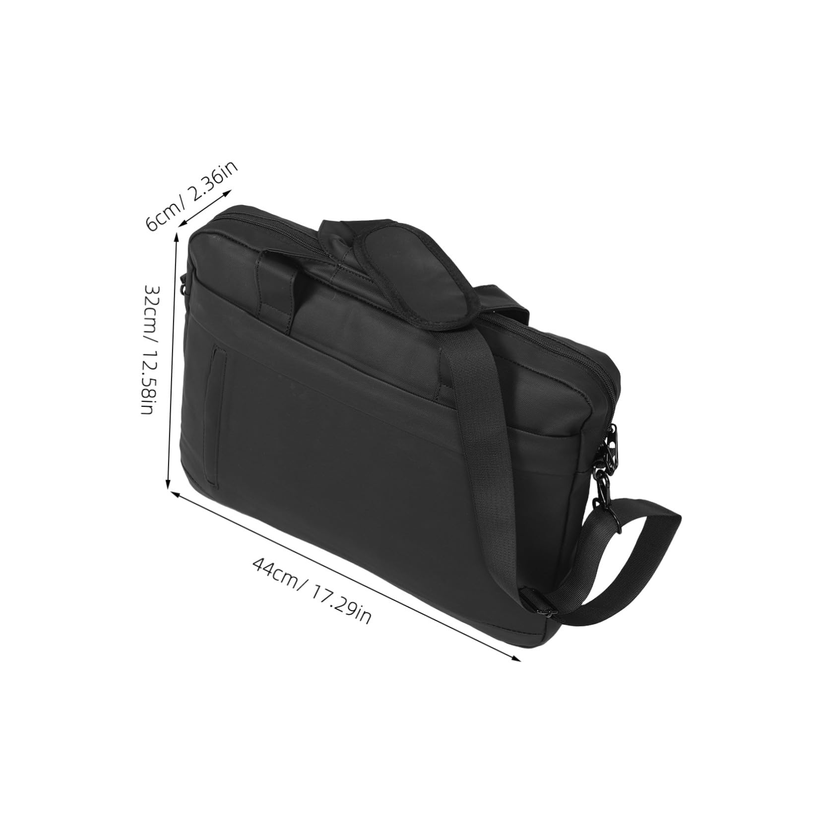 BESPORTBLE Borsa per Laptop con Fodera Imbottita Custodia Antiurto per Notebook Borsa Tracolla per Computer per Viaggio di Lavoro e Uso Quotidiano Accessori Inclusi