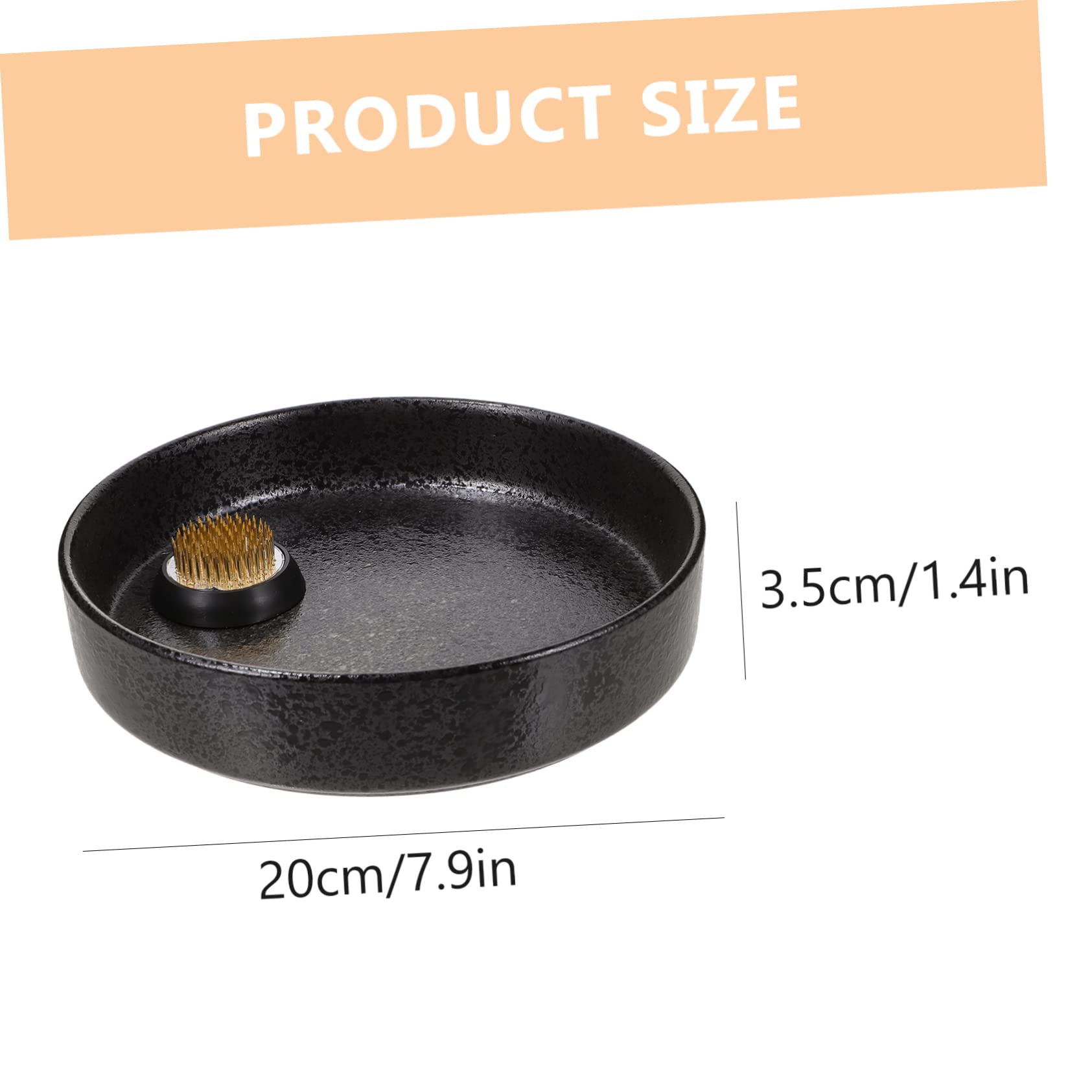 BESPORTBLE Floral Arrangement Assistant 1 Set Round Pin Frog with Flower Frog Vase Kit Perfect for Flower Arranging