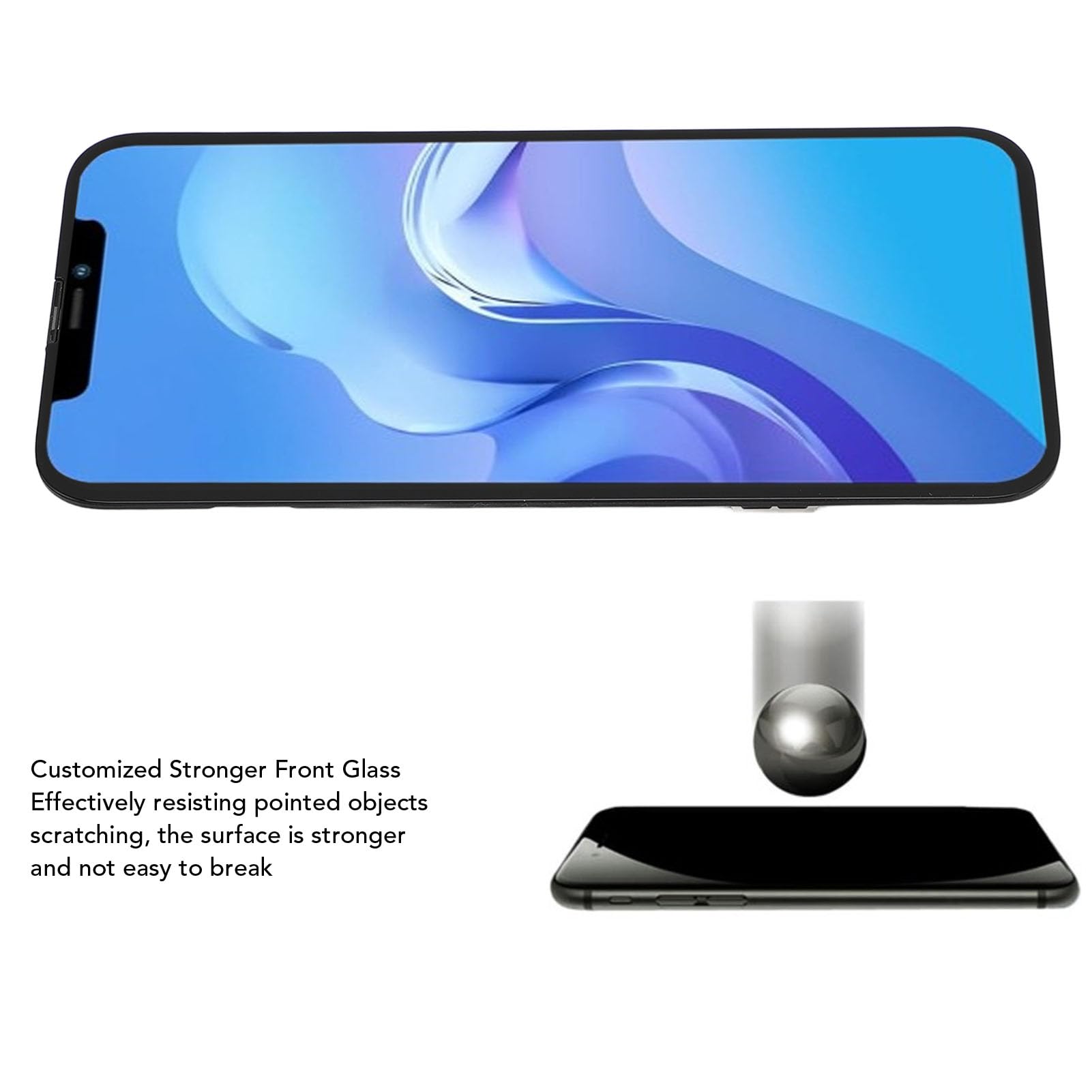 ASHATA Kit di Riparazione per Digitalizzatore Schermo del Telefono con Design a Risparmio Energetico e Soluzione Completa per Riparatori di Telefoni Professionisti