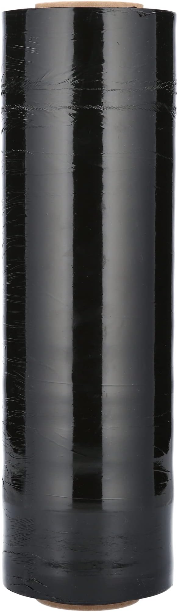 Black Color Hand Bundling Stretch Wrap Plastic Film 18" x 80 Gauge x 1500' 1 Roll