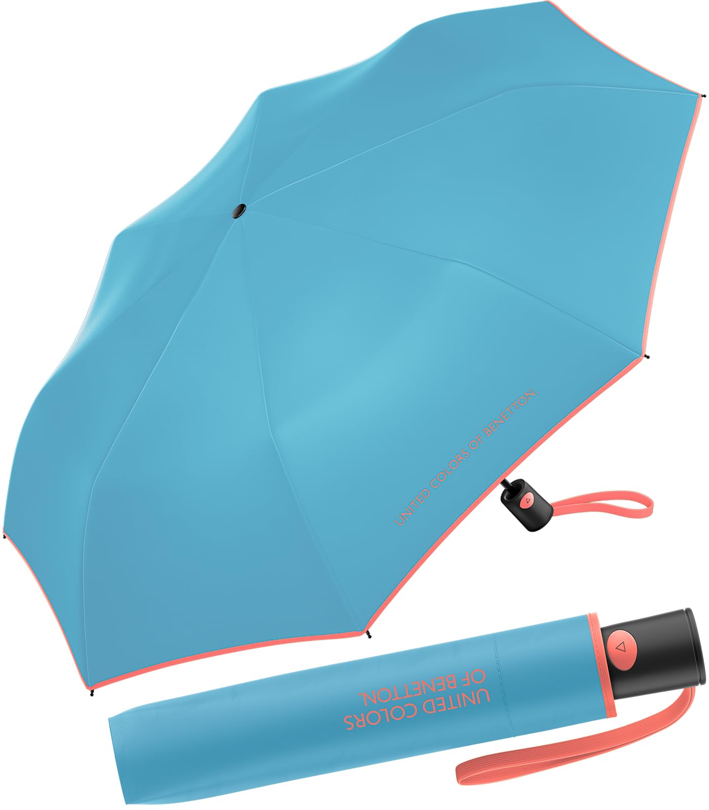 k*o様 希少品☆United Colors of Benetton 折りたたみ Guarda-chuva Mini Automático Benetton Bachelor Button | Amazon.com.br