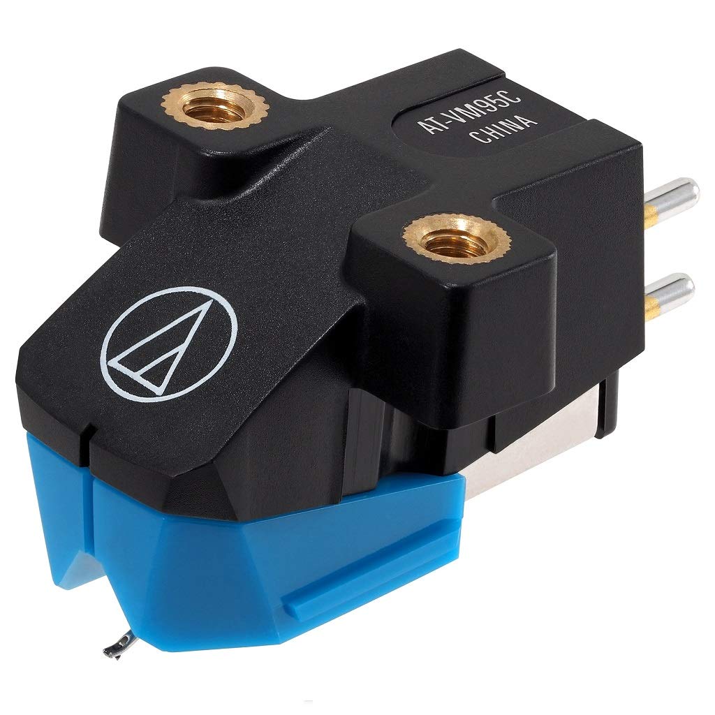 Audio-Technica AT-VM95C Cápsula estéreo con aguja cónica serie VM95 Azul