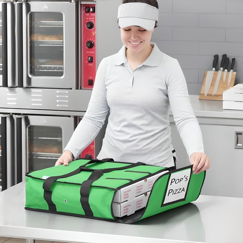 OCS Parts Insulated Green Food Delivery Bag | 18