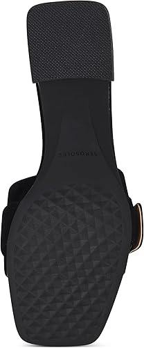 Miniatura 5 de Aerosoles Sandalias Evvie Slide para mujer, gamuza negra, 5, Gamuza negra