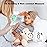Digital Thermometer for Adults and Kids, No Touch Forehead Thermometer for Baby, 2 in 1 Body Surface Mode Infrared Thermometer with Fever Alarm and Instant Accuracy Readings