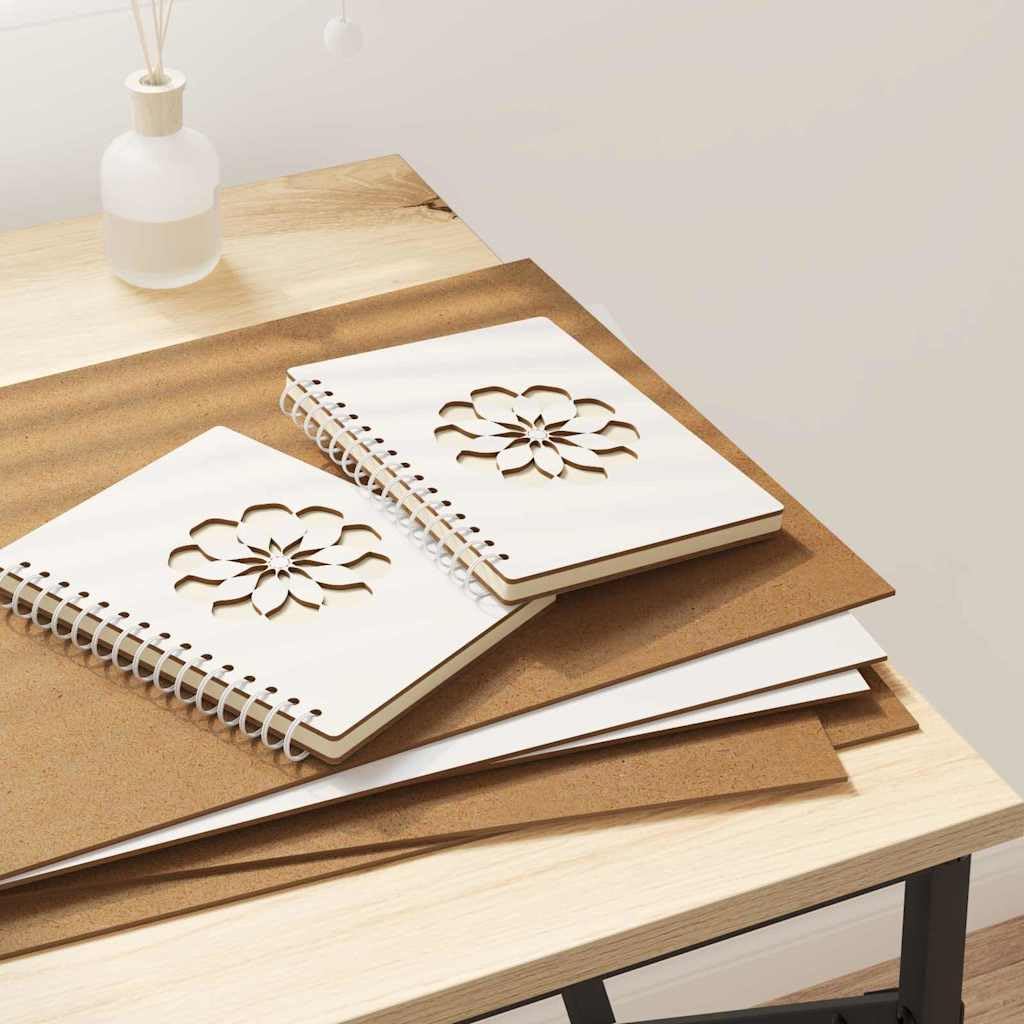 Placas decorativas de madera blanca, 30 x 42 x 0,27 cm, 50 unidades, para interiores, para manualidades, para pintar, grabar, tallar, manualidades, decoración, regalo, accesorios