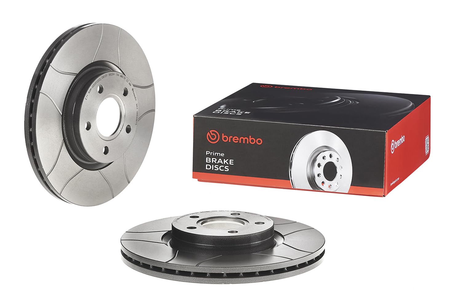 Brembo Max 09.9468.75 - Disco Freno Baffato (Set di 2) - Anteriore
