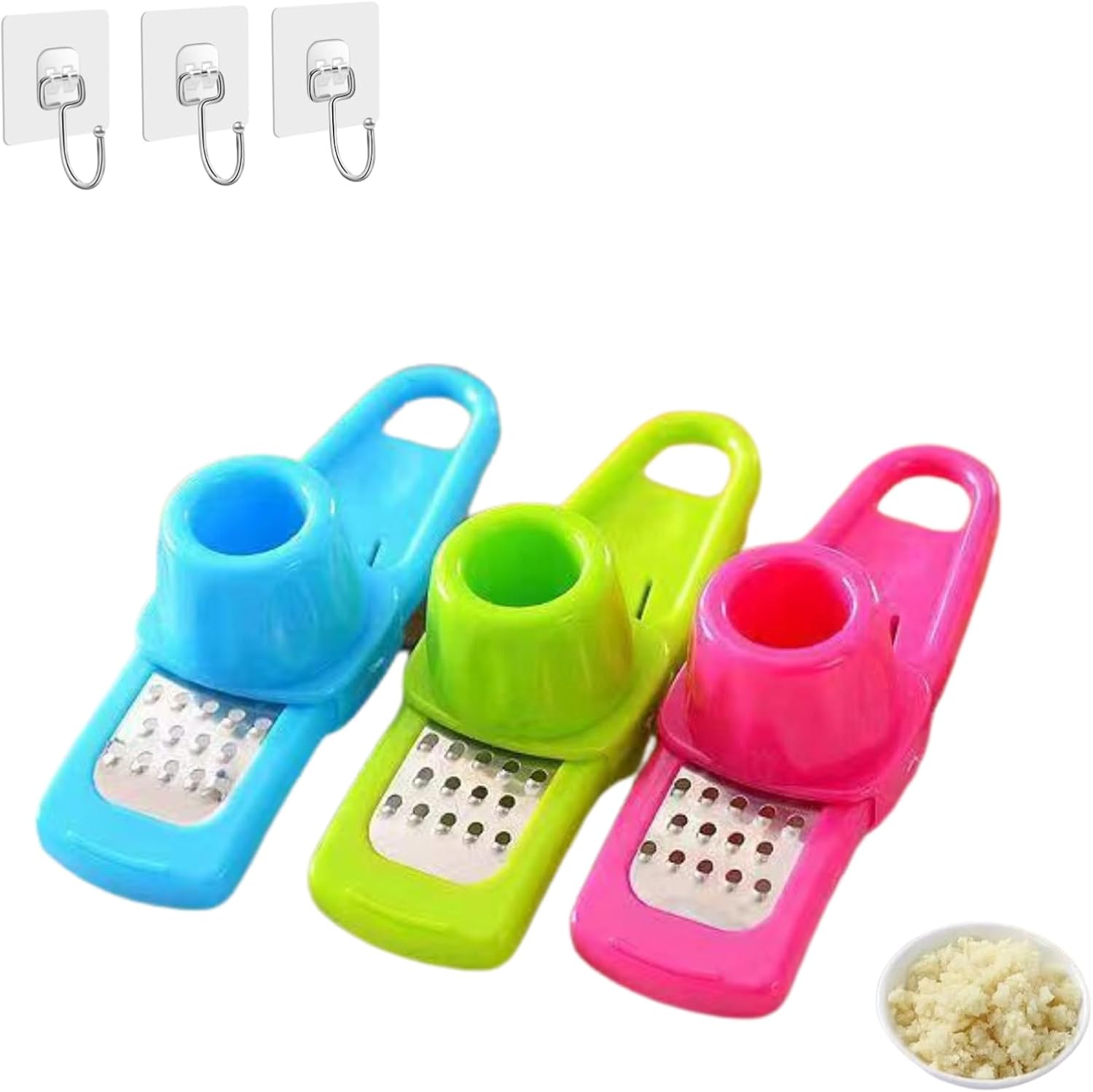 3PCS Garlic Grinder 2023 New Small Hand Garlic Grinder for