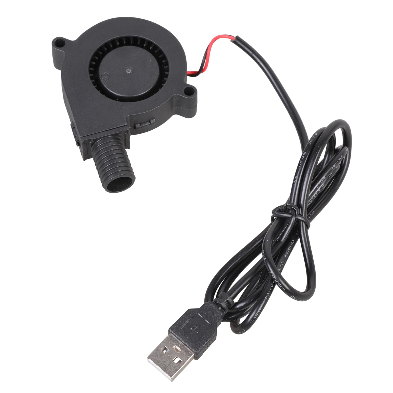 50mm Quiet Cooling Blower Fan 4300RPM USB Powered for PC Printer Thermal Management Durability Construction Cooling Fan
